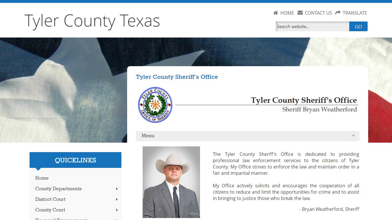 Tyler County Sheriff