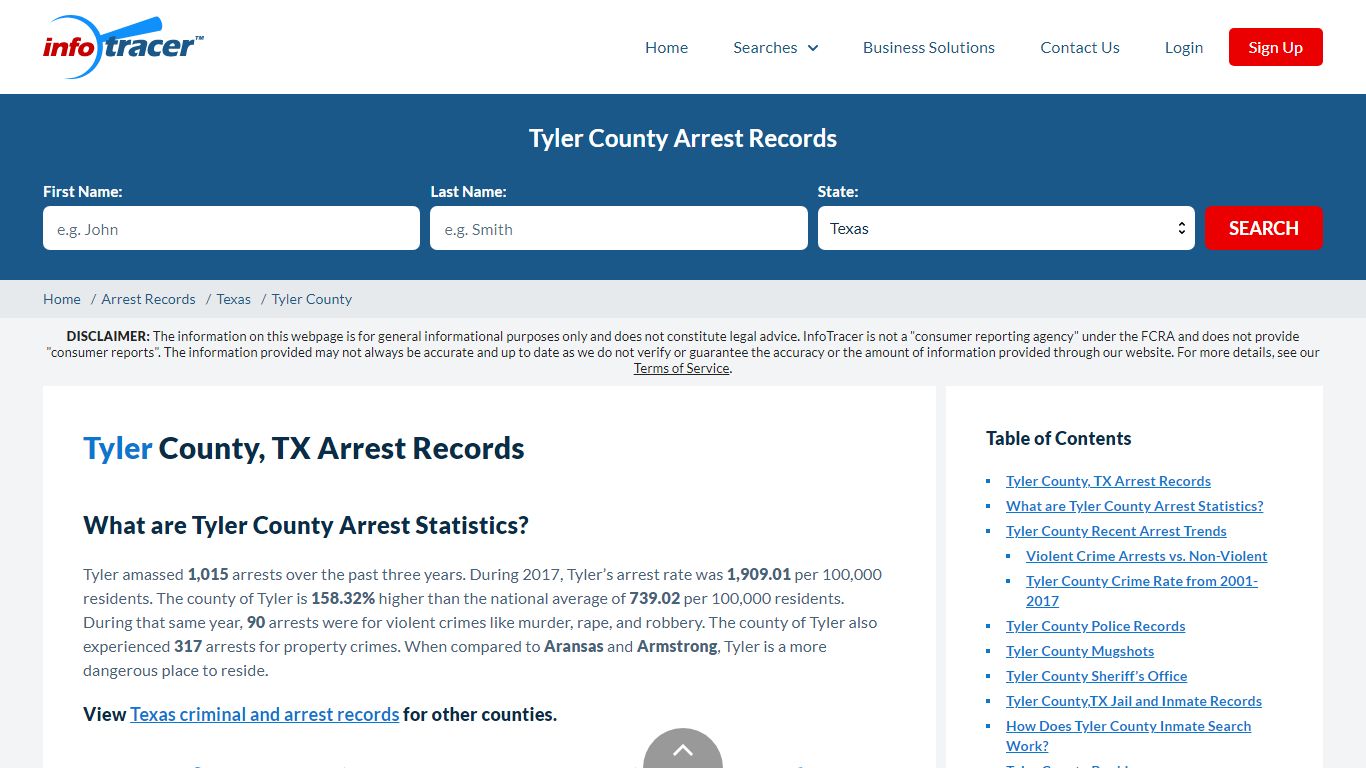 Tyler County, TX Arrests, Mugshots & Jail Records - InfoTracer